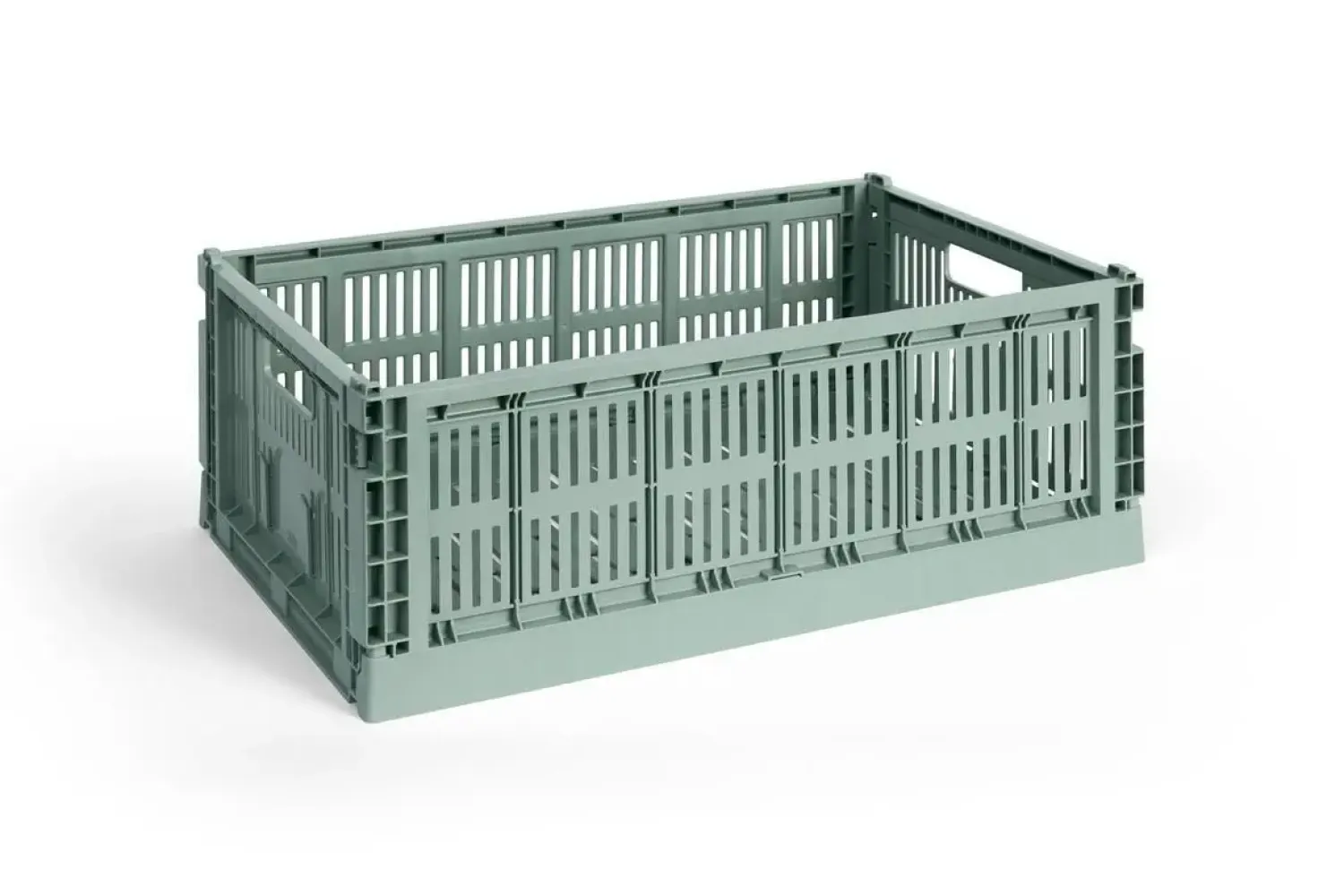 Colour Crate - Large - Sage green^Hay Online
