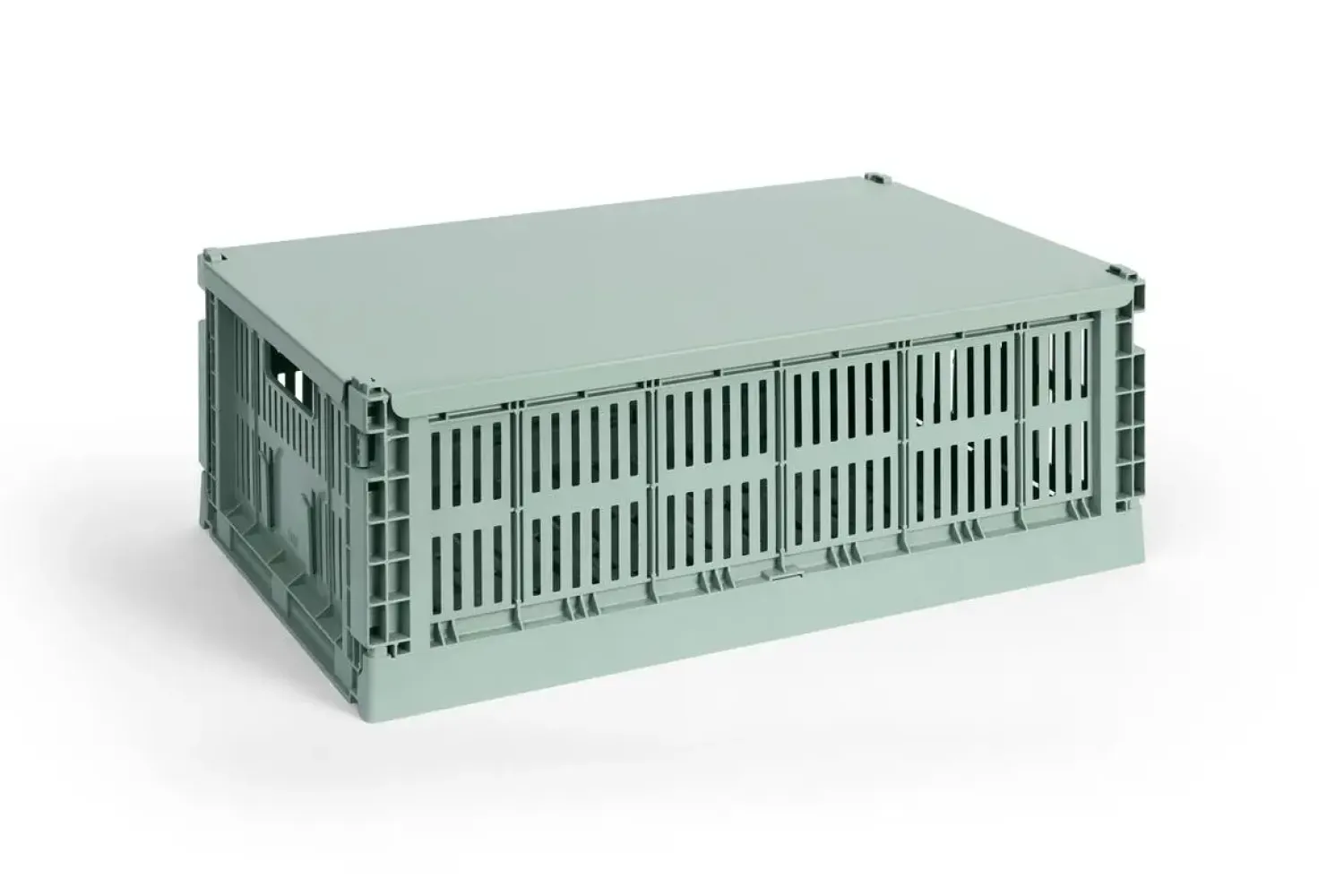 Colour Crate - Large - Sage green^Hay Online