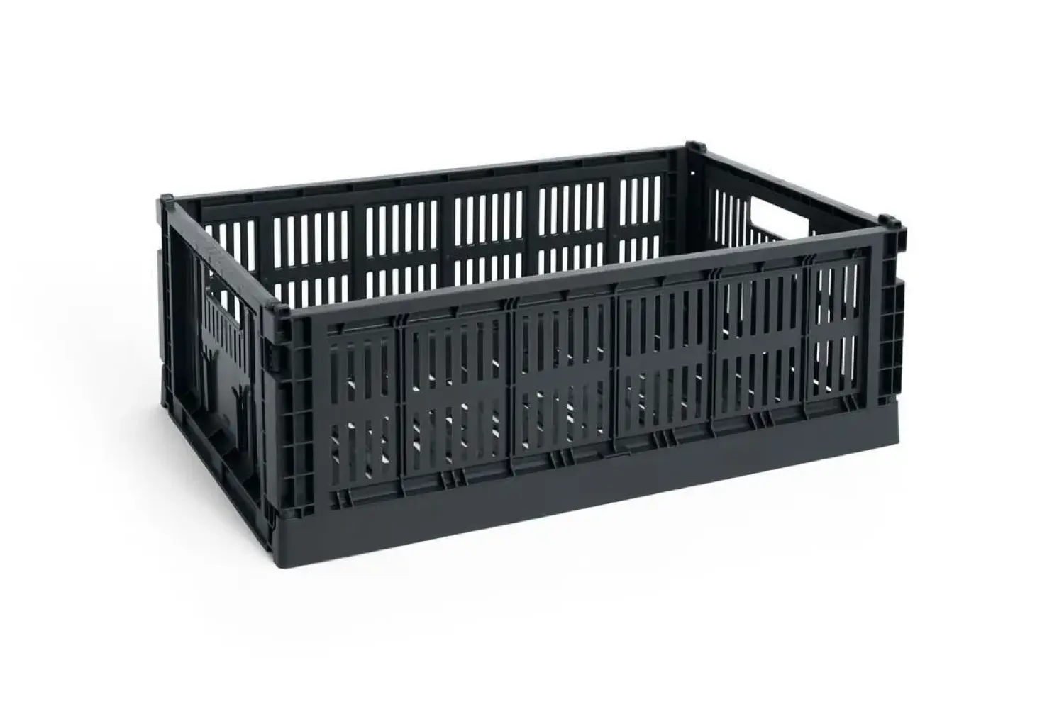 Colour Crate - Large - Charcoal^Hay Discount