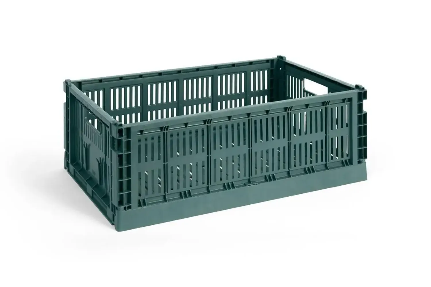 Colour Crate - Large - Dark green*Hay Hot
