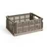 Colour Crate - Medium - Warm grey*Hay New