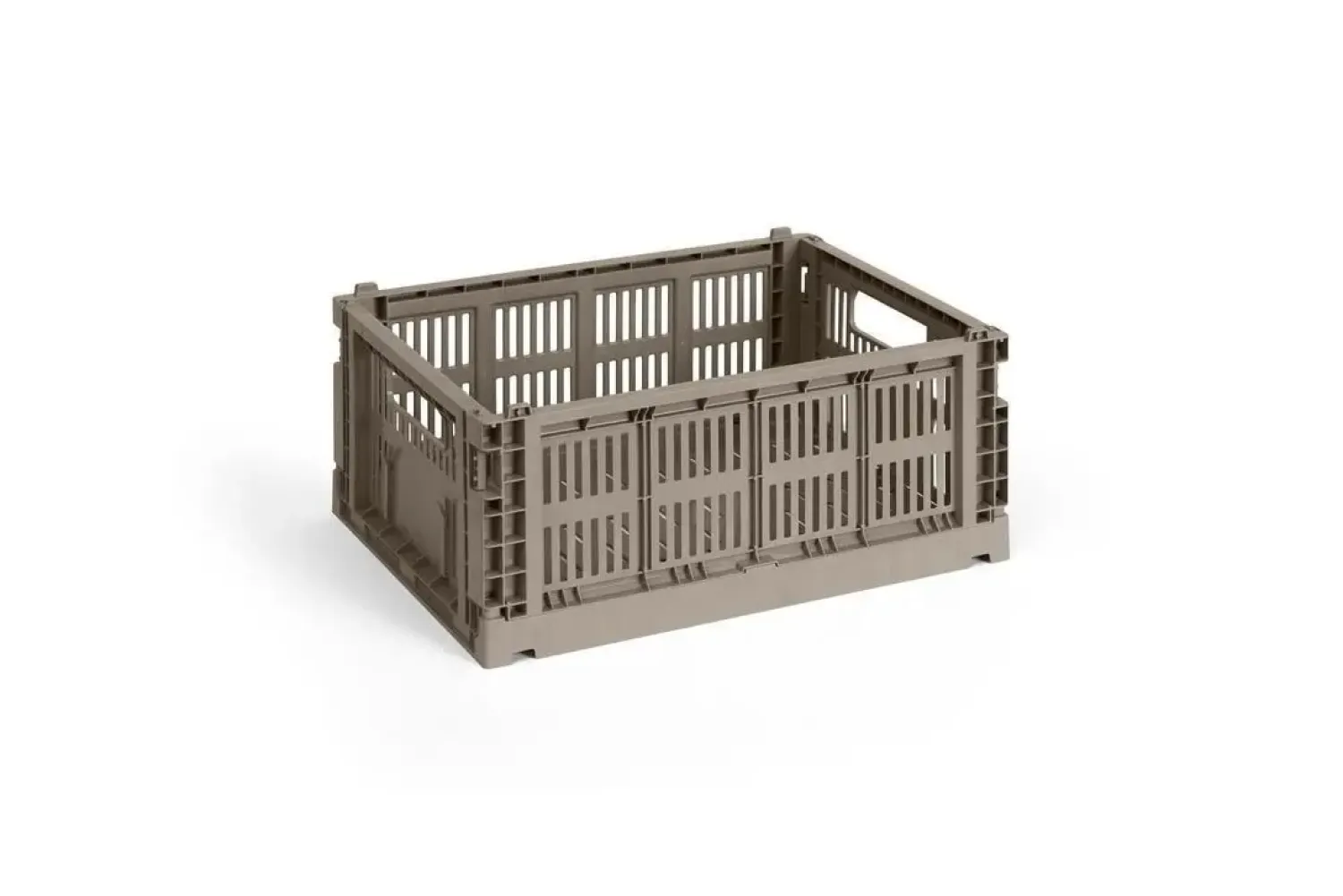 Colour Crate - Medium - Warm grey*Hay New