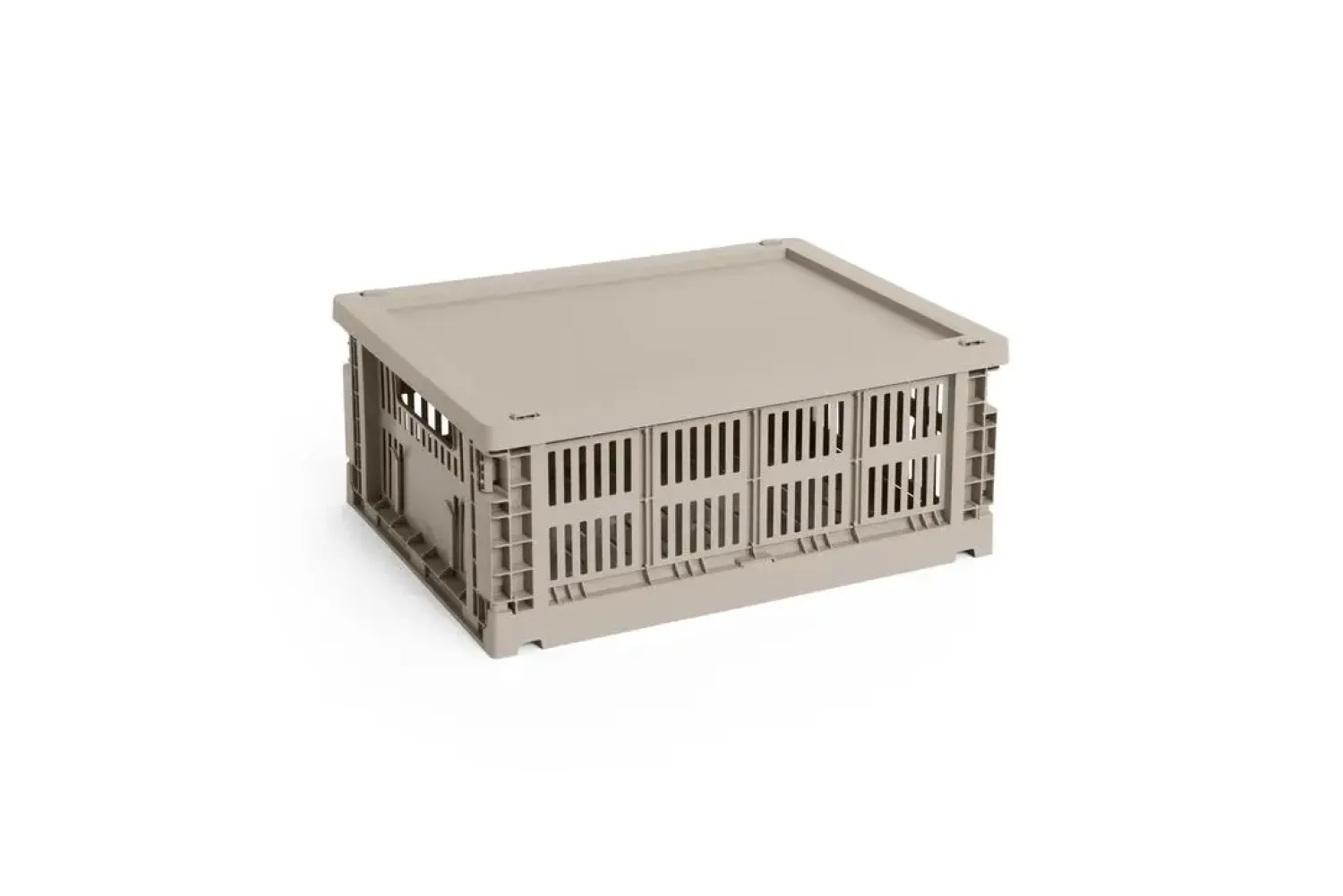 Colour Crate - Medium - Warm grey*Hay New
