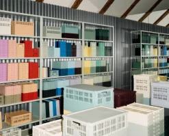 Colour Crate - Medium Square - Off-white*Hay Clearance