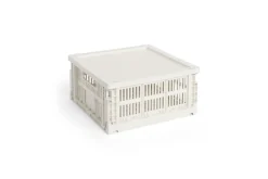 Colour Crate - Medium Square - Off-white*Hay Clearance