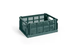 Colour Crate - Medium - Dark green*Hay Hot