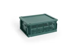 Colour Crate - Medium - Dark green*Hay Hot