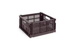Colour Crate - Medium Square - Bordeaux^Hay Clearance