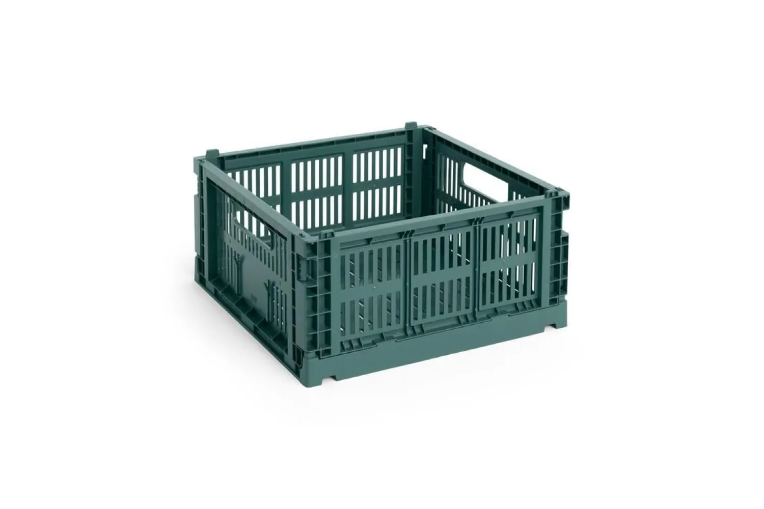 Colour Crate - Medium Square - Dark green*Hay Online