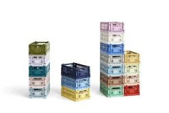 Colour Crate - Small - Light yellow*Hay New