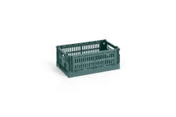 Colour Crate - Small - Dark green*Hay Hot