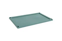 Colour Crate Lid Plastic - Large - Dark green^Hay Hot