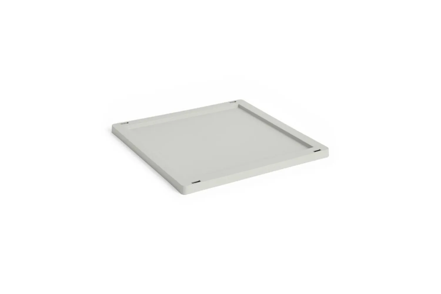 Colour Crate Lid Plastic - Medium Square / Cube - Grey*Hay Outlet