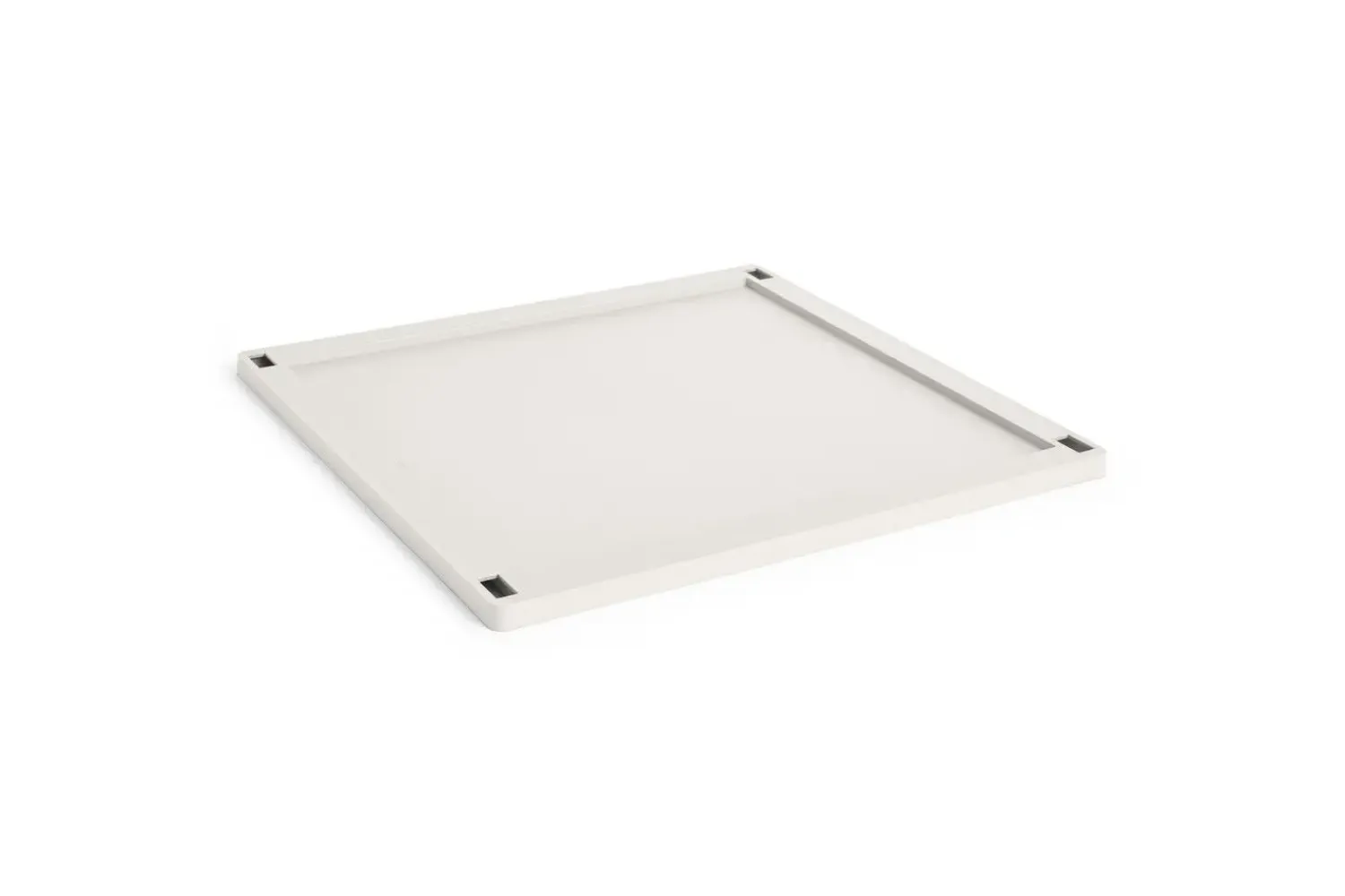 Colour Crate Lid Plastic - Medium Square / Cube - Off-white^Hay Clearance