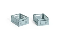 Colour Crate Mini - Set of 2 - Dusty blue*Hay New
