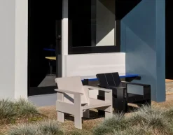 Crate Lounge Chair - Black - Lakeret fyrretræ / Lacquered pinewood^Hay New