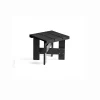 Crate Low Table - Black - Lakeret fyrretræ / Lacquered pinewood^Hay New