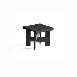 Crate Low Table - Black - Lakeret fyrretræ / Lacquered pinewood^Hay New