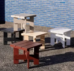 Crate Low Table - London Fog - Lakeret fyrretræ / Lacquered pinewood*Hay Outlet