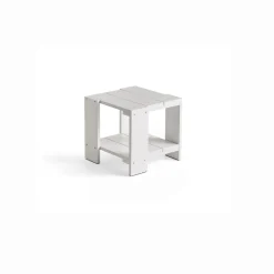 Crate Side Table - Hvid - Lakeret fyrretræ / Lacquered pinewood^Hay New