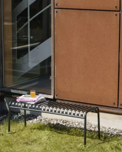 havebænk - Palissade bænk - 120 cm - Anthracite*Hay Hot