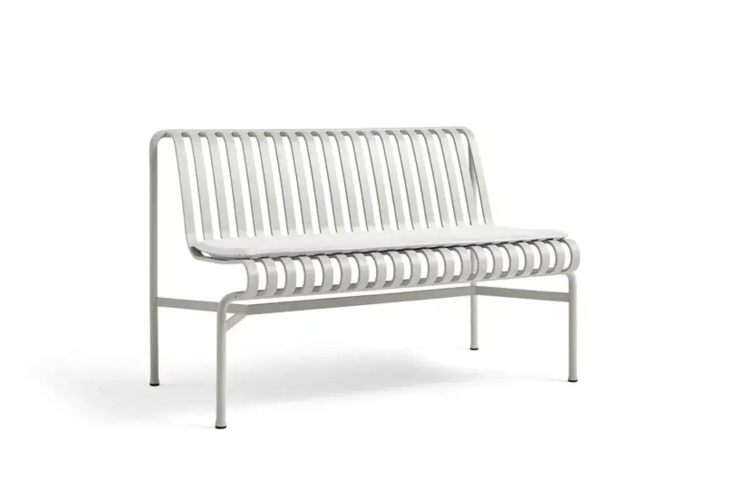 havebænk - Palissade Dining Bænk uden armlæn - Lysegrå-Sky Grey - Dining Bench^Hay Hot