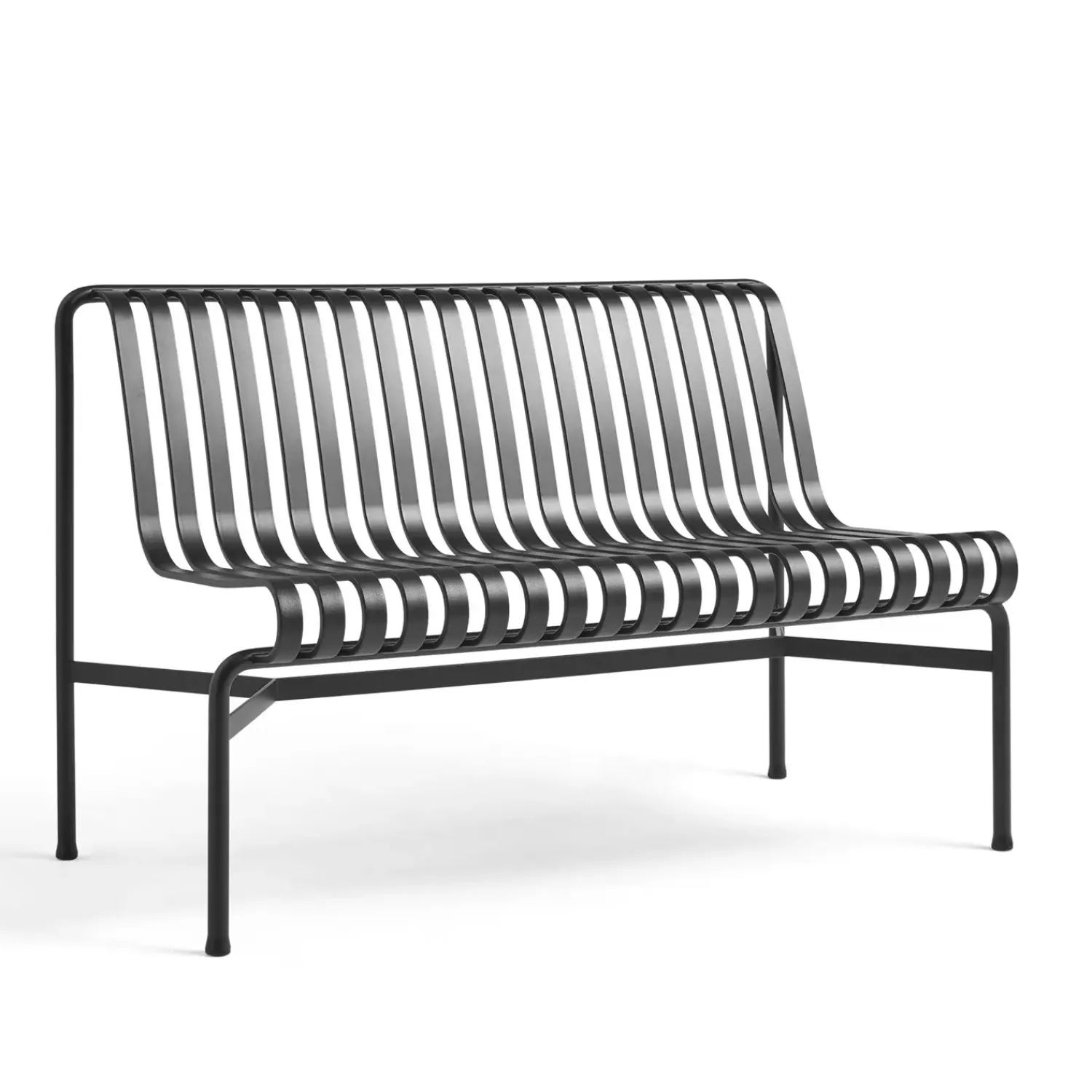 havebænk - Palissade Dining Bænk uden armlæn, Anthracite - Dining Bench*Hay Discount