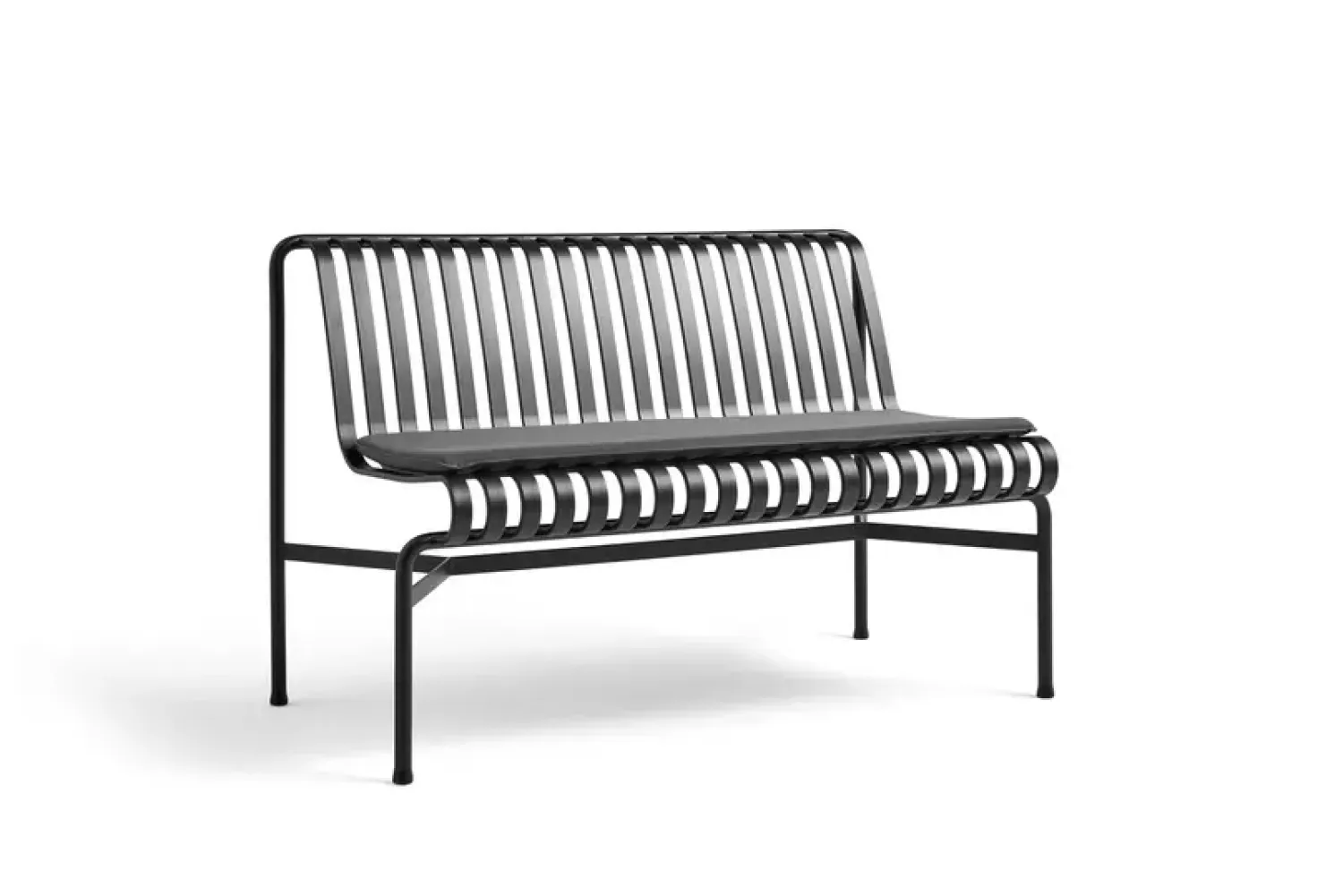 havebænk - Palissade Dining Bænk uden armlæn, Anthracite - Dining Bench*Hay Discount