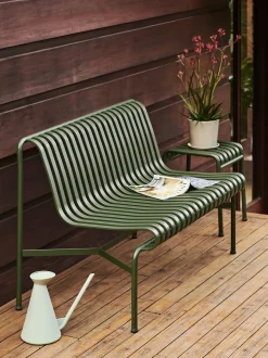 havebænk - Palissade Dining Bænk uden armlæn - Galvaniseret - Dining Bench^Hay Outlet