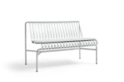 havebænk - Palissade Dining Bænk uden armlæn - Galvaniseret - Dining Bench^Hay Outlet