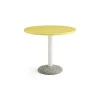 havebord - Keramik bord - Ceramic table - Gul - Ø90 cm*Hay Best