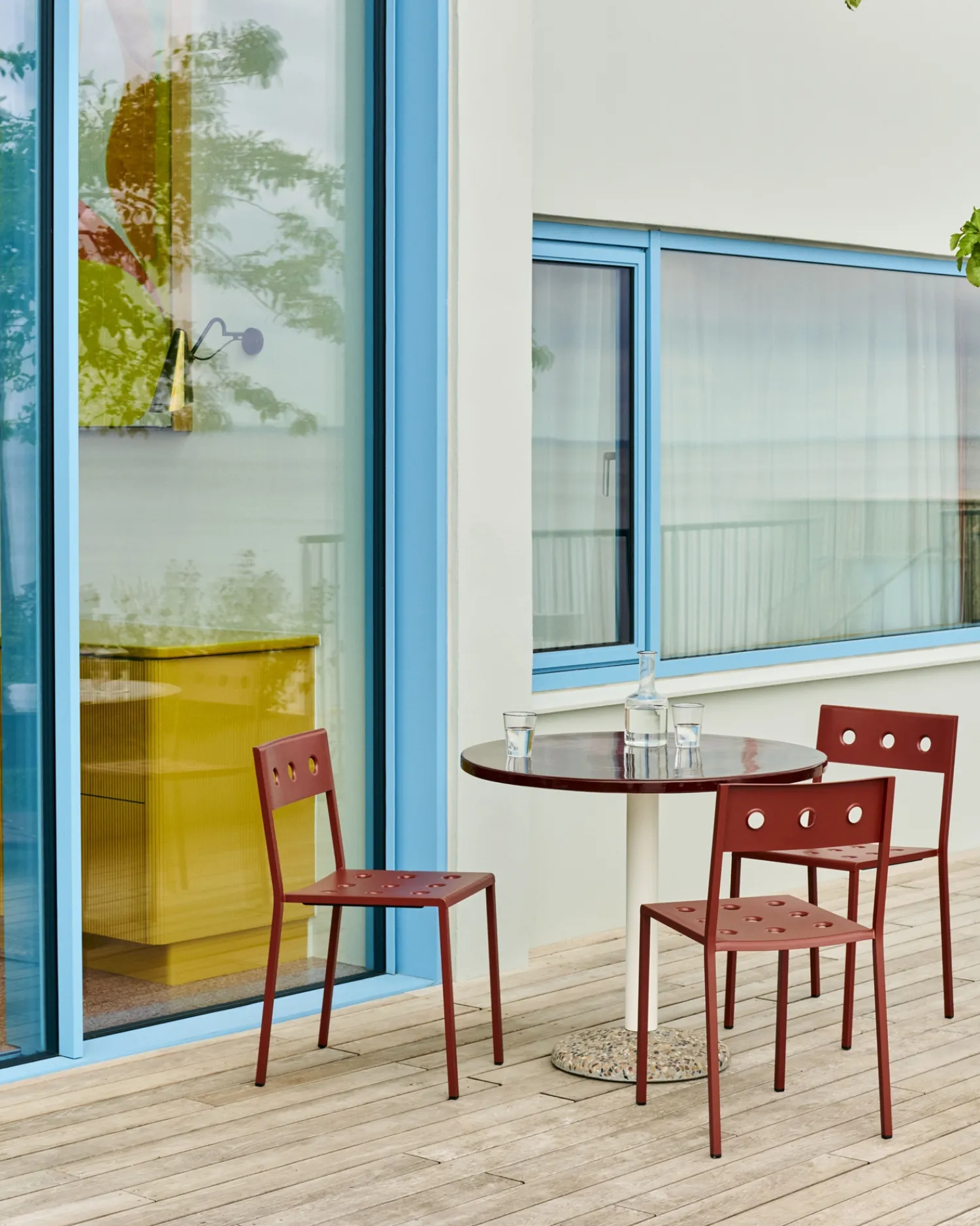 havebord - Keramik bord - Ceramic table - Bordeuax - Ø90 cm^Hay Clearance