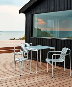 havebord - Palissade Bord small - Galvaniseret stål*Hay