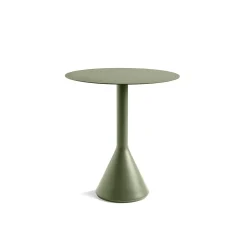 havebord - Palissade bord - Cone table - Oliven - Ø 70 cm^Hay Best