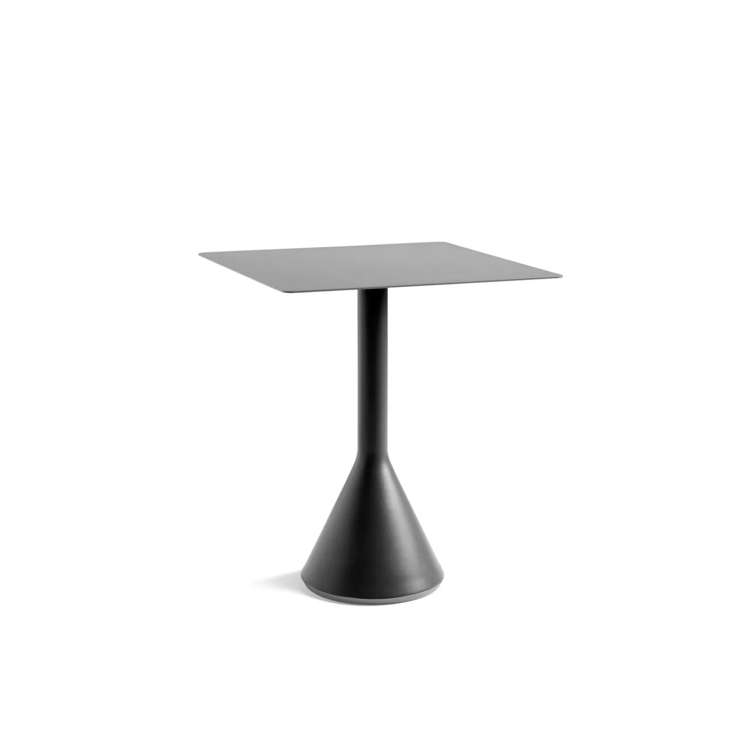 havebord - Palissade bord - Cone table - Anthracite - 65x65 cm*Hay Best