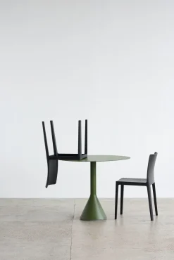 havebord - Palissade bord - Cone table - Oliven - Ø: 90 cm*Hay Online