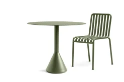 havebord - Palissade bord - Cone table - Oliven - Ø: 90 cm*Hay Online