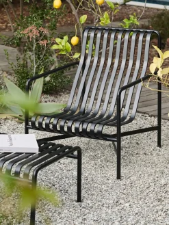 havebord - Palissade Ottoman - Anthracite - lille havebord^Hay Online