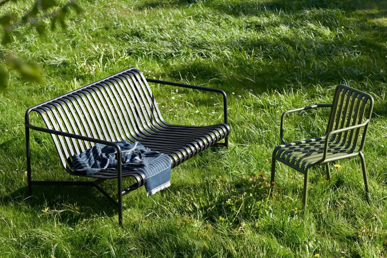 havesofa - Palissade lounge sofa - Anthracite^Hay Outlet