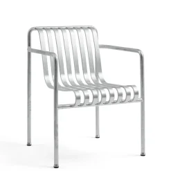 havestol - Palissade Dining Armchair - Galvaniseret stål*Hay Hot