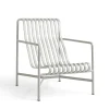havestol - Palissade lounge Stol - Høj model - Lysegrå - Sky Grey*Hay Best