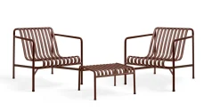 havestol - Palissade lounge Stol - Lav model - Rød - Iron red^Hay Best