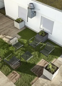 havestol - Palissade lounge Stol - Lav model - Anthracite*Hay Outlet