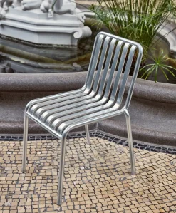 havestol - Palissade stol - Galvaniseret stål - hot galvanised chair^Hay Best