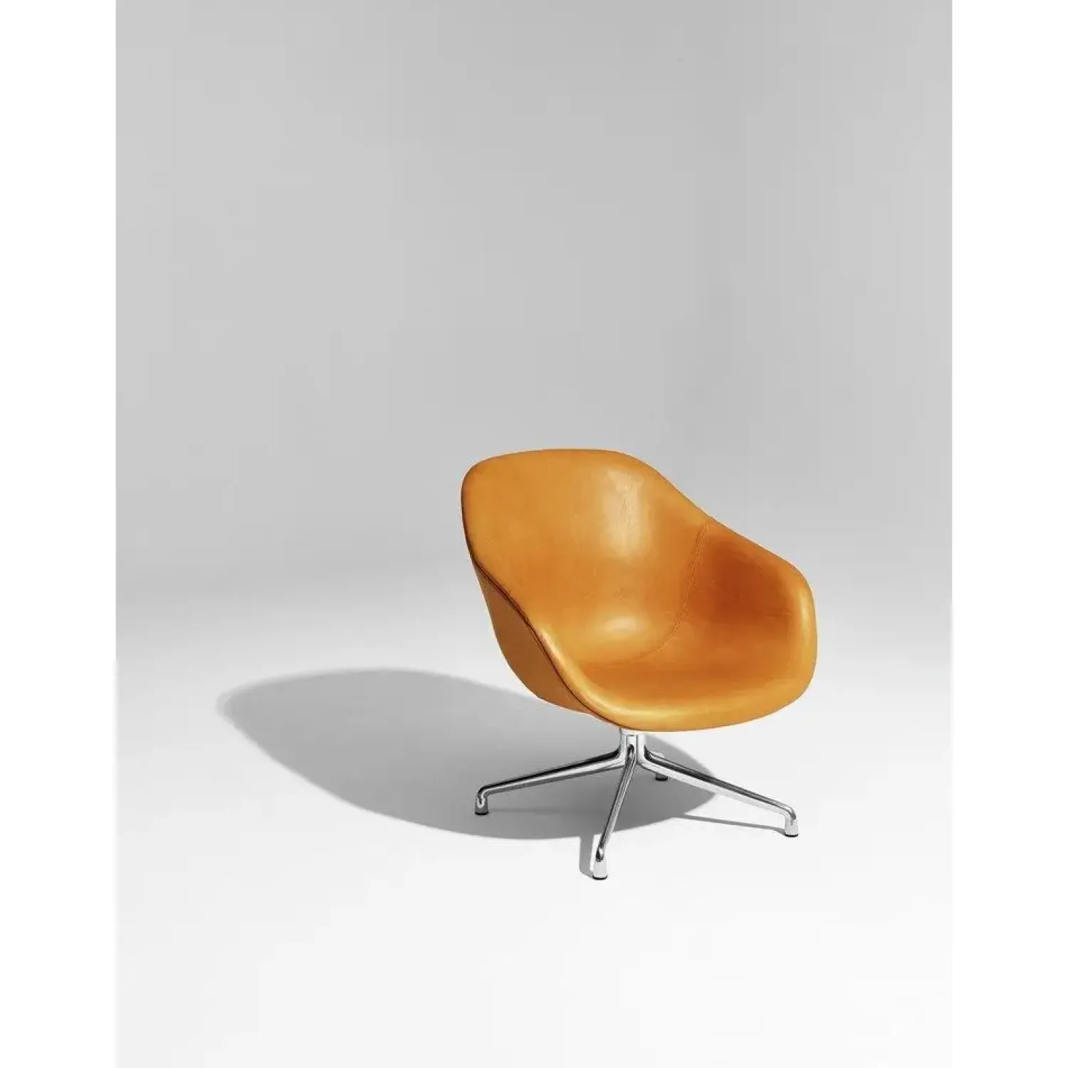 hynde til AAL81 low loungestol - SIERRA læder - cognac (SIK1003)^Hay