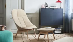 Hay -Puf- Uchiwa - Ottoman - Sand* Hot