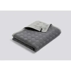 sengetæppe - Mega Dot Dark Grey - 235 x 245 cm - Mørkegrå^Hay Clearance