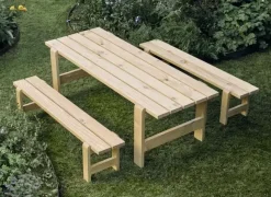 Weekday bænk - 111 cm - Lakeret Fyrretræ / Lacquered Pinewood^Hay Outlet