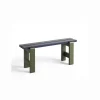 Weekday bænk Duo - 111 cm Steel Blue Benchtop / Olive - Lakeret Fyrretræ / Pinewood^Hay Discount