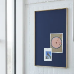 - Opslagstavle m. akustiske egenskaber - Recy - Blå - 60x100 cm^Hemverk Clearance